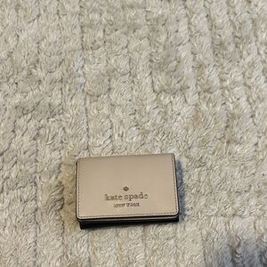 Kate Spade Beige Card Holder